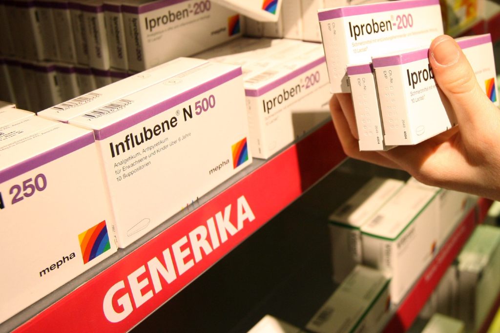 Versand von Generika und Potenzmitteln